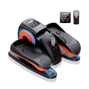 Under Desk Elliptical Machine, Electric Ellipse Leg Exerciser as Seen on Tv for Seniors with 12 Adjustable, Quiet Portable Elliptical Machine, Seated Pedal Exerciser with Remote Control