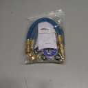 3 x Tool Daily Winterize Blowout Adapter with Shut Off Valve, RV Winterizing Kit 12" Air Compressor Quick Connect Blow Out Fitting Plug for Motorhome, Boat, Camper, Travel Trailer