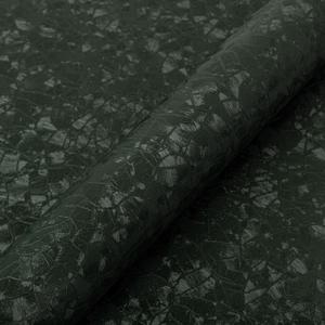 Abyssaly Dark Green Peel and Stick Wallpaper - Modern Textured Embossed Wall Paper - Removable Self Adhesive Vinyl Wrap Waterproof Contact Paper for Bathroom Bedroom Cabinet Home Decor 15.7" x 393.7"