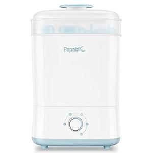 Papablic Baby Bottle Sterilizer and Dryer Pro, Esterilizador De Biberones, Electric Steam Sterilizer for Baby Bottles, Pacifiers, and Pump Parts, Large Capacity 10 Bottles