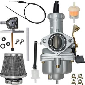 TRX250EX Carburetor for Honda Sportrax 250 EX TRX250EX 2001 2002 2003 2004 2005 ATV Carb with Throttle Cable Fuel Petcock Valve and 35mm Air Filter
