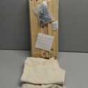 Wooden Baby Shower Crate Closet, Double-Layered Baby Basket for Nursery, Baby Storage Crate with Hangers, Newborn Baby Clothing Rack for Baby Shower Gifts, Pregnancy Gifts for New Mom Parents