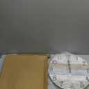 CHYLIN Wall Clock 14 Inch Bathroom Clock, Rustic Wall Clocks Battery Operated, Silent Non Ticking Wooden Coastal Beach Clock for Kitchen, Living Room, Bedroom, Office (White)