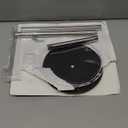 Toilet Paper Holder Stand, Free Standing Toilet Paper Roll Holder with Reserve, Modern Bathroom Toilet Paper Stand for 4 Rolls, Chrome, Housen Solutions