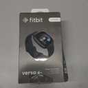 Fitbit Versa 4 Fitness Smartwatch with Daily Readiness, GPS, 24/7 Heart Rate, 40+ Exercise Modes, Sleep Tracking and more, Black/Graphite, One Size (S & L Bands Included)