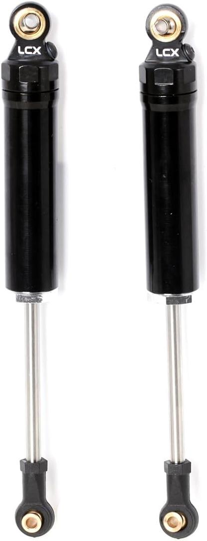 LCX Racing 1/8 RC Car Aluminum 130mm 145mm Front Rear Suspension Shock Set 2PCS Damper for Axial AXP8 Gilamon 2.2, Upgrades Parts Accessories (130mm / 5.12 in)