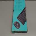 Logitech MK270 Wireless Keyboard and Mouse Combo for Windows, 2.4 GHz, 8 Multimedia Keys, PC, Laptop, Wireless Keyboard Compact Mouse Combo - Black (Pack of 1)