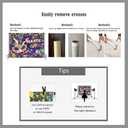 Mardi Gras Backdrop Masquerade Carnival Dancing Dress-up Photography Background Wedding Bachelorette Mardi Gras Party Decoration Banner Supplies (94x70inch(8x6FT))