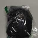 Women's Sexy Strapless Backless High Split Long Maxi Dress Ruched Off Shoulder Sleeveless Bodycon Party Cocktail Dresses (Black) XL