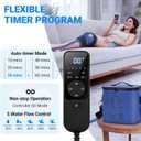 Cold Therapy Machine - Programmable Ice Machine for Knee After Surgery, Portable Ice Therapy Machine with Quiet Pump, Knee Replacement Recovery System, Cryotherapy Pain Relief with Compression Pad