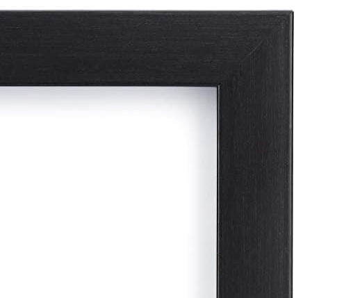 Rectangular Photo Picture Frame, 8" x 10", Black