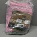 BRILLMAX 6 Pack Pink Tablecloths for 6 Foot Rectangle Tables 90 x 132 Inch - 6ft Rectangular Bulk Linen Polyester Fabric Washable Cloth Cover for Wedding Reception Banquet Birthday Party