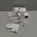 Feit Electric Indoor Security Camera with Motion Detection, 30ft. Night Vision, Pan and Tilt Head, 2.4GHz WiFi, 2-Way Audio, 1080p HD, Works with Alexa & Google Asst, Plug-in, White, CAM/ PAN/ WiFi/ G2