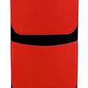 Fish Extender Hanger for Disney Cruise Line - 8 Inch Width, 4 Pockets, Fitted DCL Door Wall Area, HTV Friendly, Easily Customize, 2025 FE for Gift Exchanges and Pixie Dust (Red/ Black)