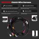 Wiring Harness fits for Husqvarna Craftsman Poulan Jonsered AYP Sears RedMax Electrolux McCulloch Weed Eater Yazooks.etc Lawn Tractors Mowers Ignition Wire Harness Replaces#580798101