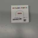 Mini Label Maker Machine with Tape AH-P05, Portable Bluetooth Mini Label Printer, Wireless Thermal Label Maker, Waterproof & Rechargeable, Built-in Cutter, for Home, Office, Kitchen  White