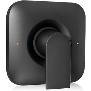 Shower Handle Compatible with Moen T2471BL, PT Series Valve 2510/2520/2570/2590, Matte Black Single Shower Handle, Balance Pressure and Temperature Control(Valve Not Inclued)