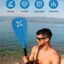 ZLX Paddle Board Paddle, 3 or 4 Piece Adjustable SUP Paddle, Detachable Floating Kayak Paddles, Lightweight Oar with Premium Durable Fiber Blade, for Paddleboard, Surfing, Water Sports Enjoyment