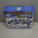 Track Car Toys, 269 PCS Racing Tracks Toy, Create A Frozen World Race Road, Flexible Tracks Playset & 2 PCS Cool Race Cars, Toddler Toys Birthday Gifts for Age 3 4 5 6 Year Old Boys Girls (Blue)