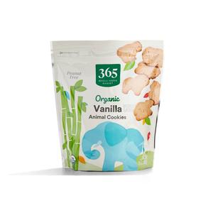 365 by Whole Foods Market, Organic Vanilla Animal Cookie, 11 Ounce (EXP 05/01/26)