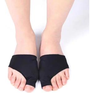 2 Pcs Bunion Corrector for Women & Men Big Toe Straightener-Bunions Correction Splint-Bunion Pads for Bunion Relief-Hallux Valgus Pain Relief,Comfortable & Breathable for Day/Night Support (Dark Black)