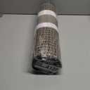 eqivei Kitchen Rugs and Mats Non Skid Washable Set of 2 PCS, Absorbent Runner Rugs for Kitchen, Front of Sink, Kitchen Mats for Floor, 17.3"x 47"+17.3"x 29" (Black)