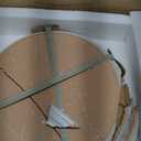 Sunnydaze 12-Inch Ceramic Plant Saucers - Plant Drip Trays for Outdoor Planter Flower Pot Drainage - Set of 2 - Pearl