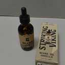 Striking Viking Vanilla Beard Oil for Men - Naturally Derived Conditioner with Argan & Jojoba Oils for Softening, Moisturizing and Growth (2 Oz) (2 Fl Oz (Pack of 1))