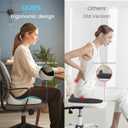 Seat Cushion,Office Chair Memory Cushion, Ergonomic Design, Relieve Sciatica and Long-Term Sitting Pain, Suitable for desks, car Seats, Games, wheelchairs