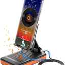 Gifts for Men and Women, 5000mAh Charging Phone Stand with Bluetooth Speaker Valentines Day Gifts for Him Foldable Phone Holder Birthday Gift for Husband,Wife,Dad,Mom,Teens