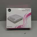 Nail Dust Collector, Electric Acrylic Nail Fan Dust Collector with Detachable Reusable Filter Dust Suction Machine for Nail Salon, Nail Polishing (White)