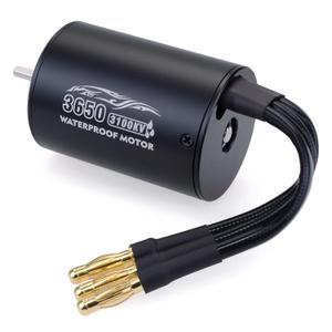 SurpassHobby 3650 3100KV 3.175mm Shaft High Speed Waterproof Motor for Most of 1:10 Scale RC Vehicles Truck Update Parts