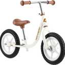 Retrospec Cub Toddler Balance Bike for Ages 18 Months - 3 Years - 12in No-Pedal Beginner Bicycle with Adjustable Seat, Puncture-Proof Tires & Safe Low Frame Design, One Size