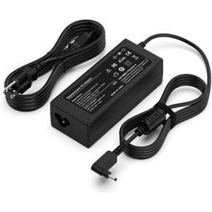 65W Laptop Charger Compatible with Acer Chromebook 11/13/14/15, R11/R13, N15Q Series, and PA-1650-80Compatible with Aspire S5 S7 R Series