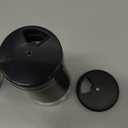 HOME EC Original Salt and Pepper Shakers Set with Adjustable Pour Holes - Black and White Salt Shaker and Pepper Shaker - Farmhouse Spice dispenser for salts, Ground peppercorn and spices (2pk)