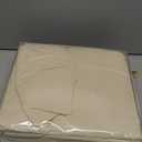 Mueller Ultratemp King Size Sheets Set, Super Soft 1800, 6 Piece, Deep Pocket up to 16" Bed Sheets, Transfers Heat, Breathes Better, Hypoallergenic, Wrinkle, Cream