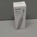 Aquasonic Vibe Series Ultra-Whitening Toothbrush  ADA Accepted Electric Toothbrush - 8 Brush Heads & Travel Case  40,000 VPM Motor & Wireless Charging - 4 Modes w Smart Timer  Optic White