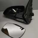 Dorman 955-046 Driver Side Power Door Mirror - Folding Compatible with Select Ford / Mercury Models, Black