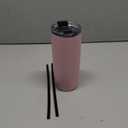 Simple Modern Travel Coffee Mug Tumbler with Flip Lid | Reusable Insulated Stainless Steel Cold Brew Iced Coffee Cup Thermos | Gifts for Women Men Him Her | Voyager Collection | 20oz | Blush