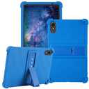 zukof Case for Urao C107 10.1 inch Tablet/Jeazans OC101 / HiGrace C107 / ZOFYWNAS C107 / C107 Android Tablet 10.1 inch - Silicone Case with Kickstand (Blue)