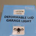 Aoretic LED Garage Lights Bulb 4 Pack -80W, 8000LM 6500K Led Shop Light with 3 Deformable Panels, Basement Barn Light Garage Ceiling Lights, E26/E27 for Garage, Warehouse, Shop, Basement