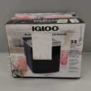 Igloo Premium Self-Cleaning Countertop Ice Maker Machine, Handled Portable Ice Maker, Produces 26 lbs. in 24 hrs. with Ice Cubes Ready in 6-8 Minutes, Comes with Ice Scoop and Basket (Black)