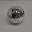 Alytimes Mirror Disco Ball - 8-Inch Cool and Fun Silver Hanging Party Disco Ball Big Party Decorations, Party Design