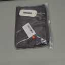 COOFANDY Mens Shorts Casual Drawstring Elastic Waist Grey Summer Shorts with Pockets, Dark Grey, S