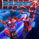 Spider Transform Remote Control Car Toys for Boys 4-7,2.4GHz RC Cars with Dual-Color Lights,Fast 360°Rotation,One-Click Deformation,Toys for 3 4 5 6 7 8 9 10 11 12 Year Old Boys