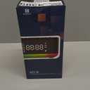 Alarm Clock Speaker Wireless Charger, Digital Alarm Clocks Bedrooms Bluetooth, Alarm Clock Dimmable Light Bedrooms Dual Alarm Snooze Dimmer 12 24H RGB Night Light Bluetooth USB AUX, Gray