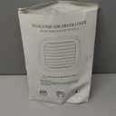 PINTAUR Square Silicone Air Fryer Liners 2 Pack, Compatible with Ninja AF141 181, 8.5 Inch Air Fryer Liners for COSORI 5-6.5 QT, Reusable Silicone Basket, Air Fryer Accessories