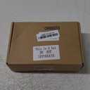 Cindeer 36 Pieces Glitter Christmas Bow Tie Christmas Tree Decorations 6.3 x 5.5 Inch Xmas Decor Wreath Ornaments for Garland Gift Party Decoration(Red, Gold)