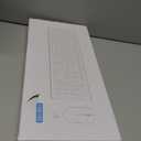 Wireless Keyboard and Mouse Combo, Full-Sized Wireless Keyboard and Adjustable DPI Mouse, 2.4GHz USB Receiver, Silent Keyboard and Mouse for PC, Windows, MAC, Desktop, Laptop(Purple)