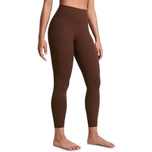 CRZ YOGA SculptAir No Front Seam Yoga Leggings 25" - High Waisted Womens Pants Workout Pilates Athletic V Back Buttery Soft (Small)